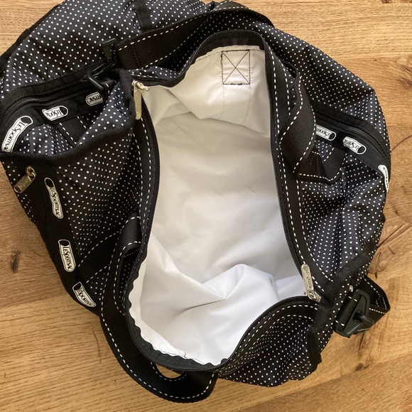 LESPORTSAC  Large Weekender  Polka Dots - Picture 4 of 5